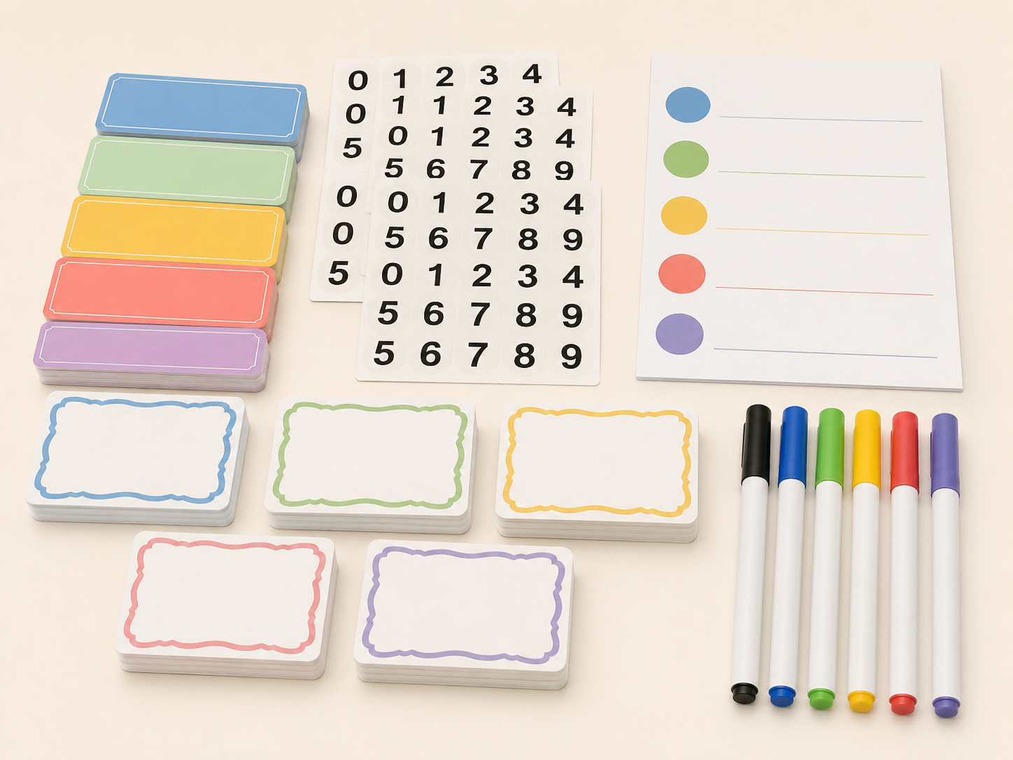 Label & Inventory Kit — Code every box by room and category so unpacking is instant.